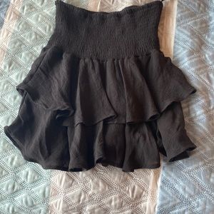 BLACK SHEIN SKIRT
